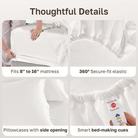 California Design Den packaging highlights durable box and coordinated bedding presentation