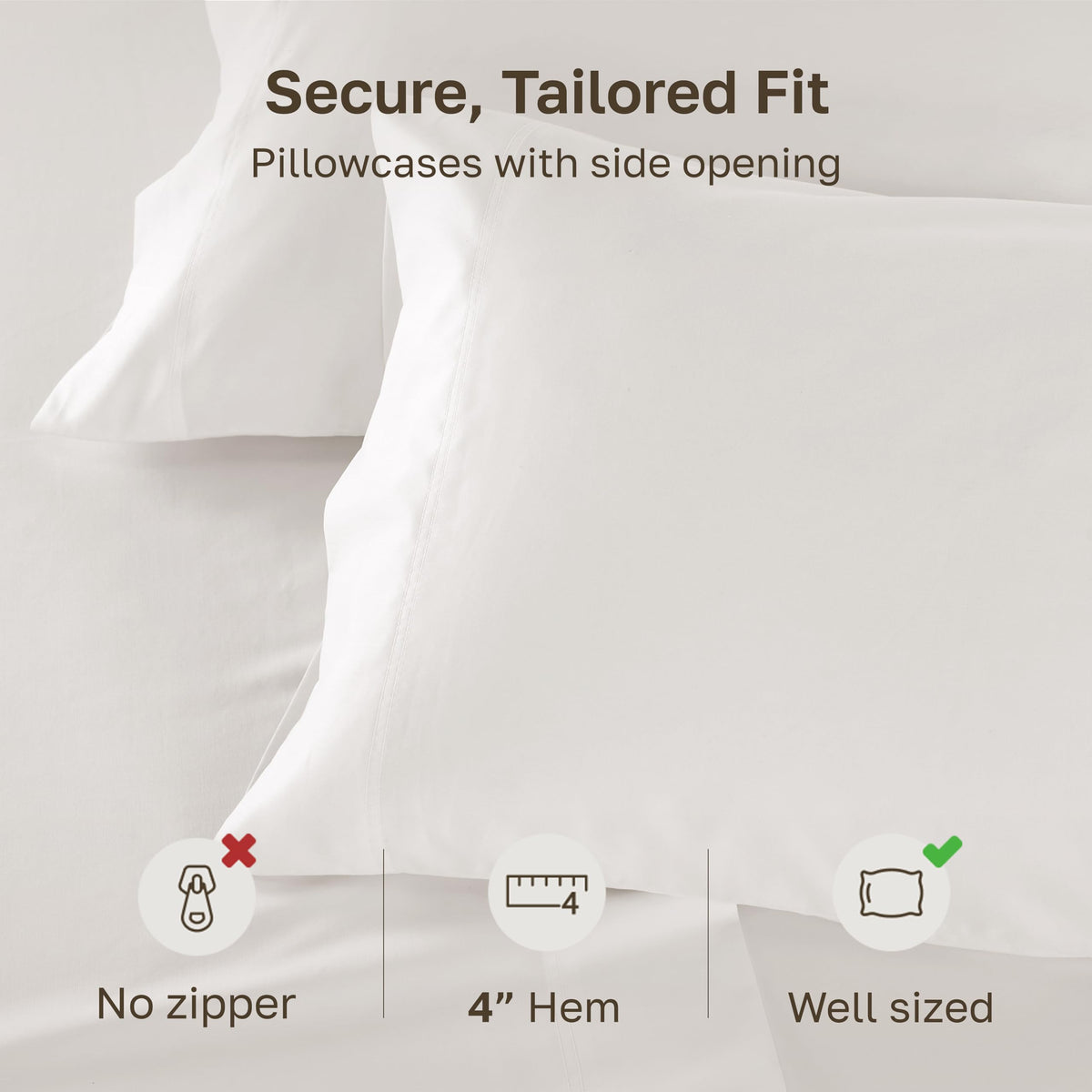 Close-up of breathable long-staple cotton fibers for everyday comfort.