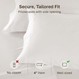 Close-up of breathable long-staple cotton fibers for everyday comfort.