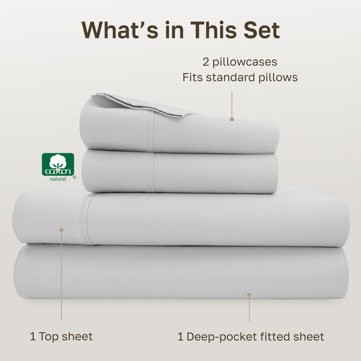 Close-up of sateen weave showing smooth sheen and breathable cotton fibers