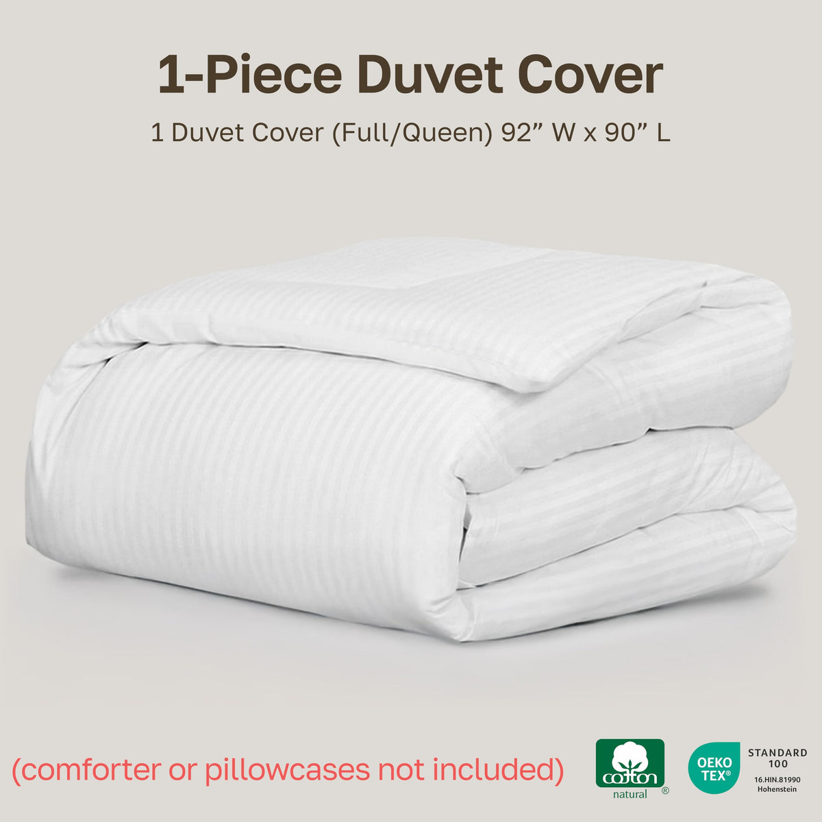 California Design Den corner ties keep the comforter in place