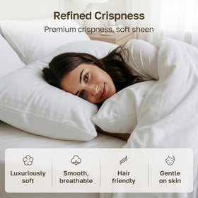 Durable pillowcase with strong hem designed for daily use