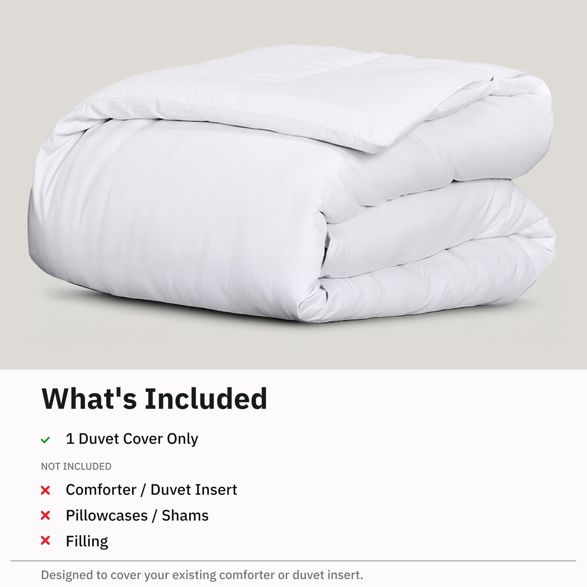 Close-up of California Design Den duvet cover showing sateen weave and softness