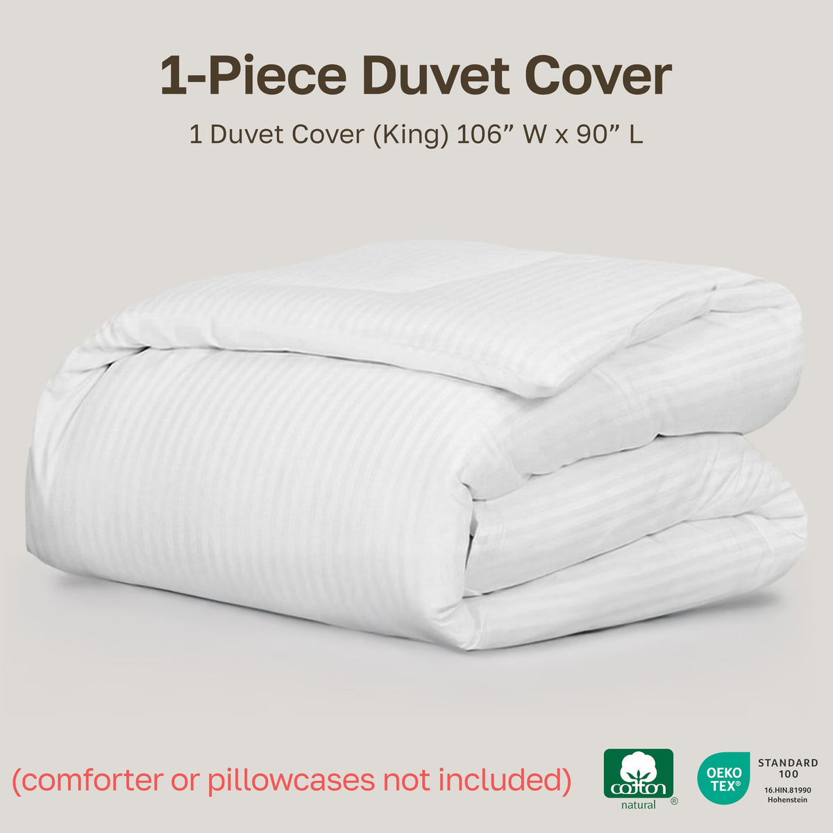 California Design Den easy care duvet cover is machine washable for simple at-home refresh.