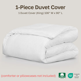 California Design Den easy care duvet cover is machine washable for simple at-home refresh.