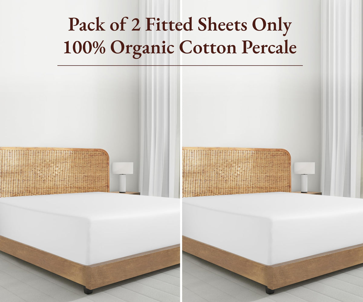 California Design Den elastic perimeter keeps sheets in place