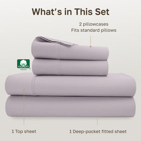 California Design Den flat sheet 84 by 96 inches for full bed sizing