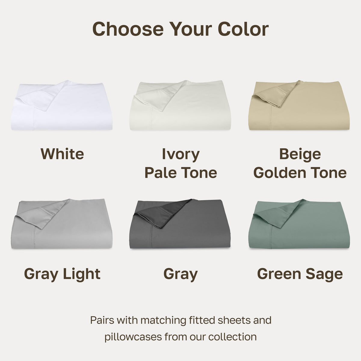 California Design Den flat sheet uses colorfast dyes to keep white bright over time.