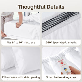 California Design Den hotel style satin sheen enhances bedroom aesthetic