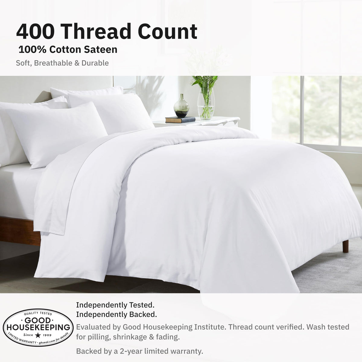 California Design Den king pillow shams image shows matching 21x37 size for cohesive look.