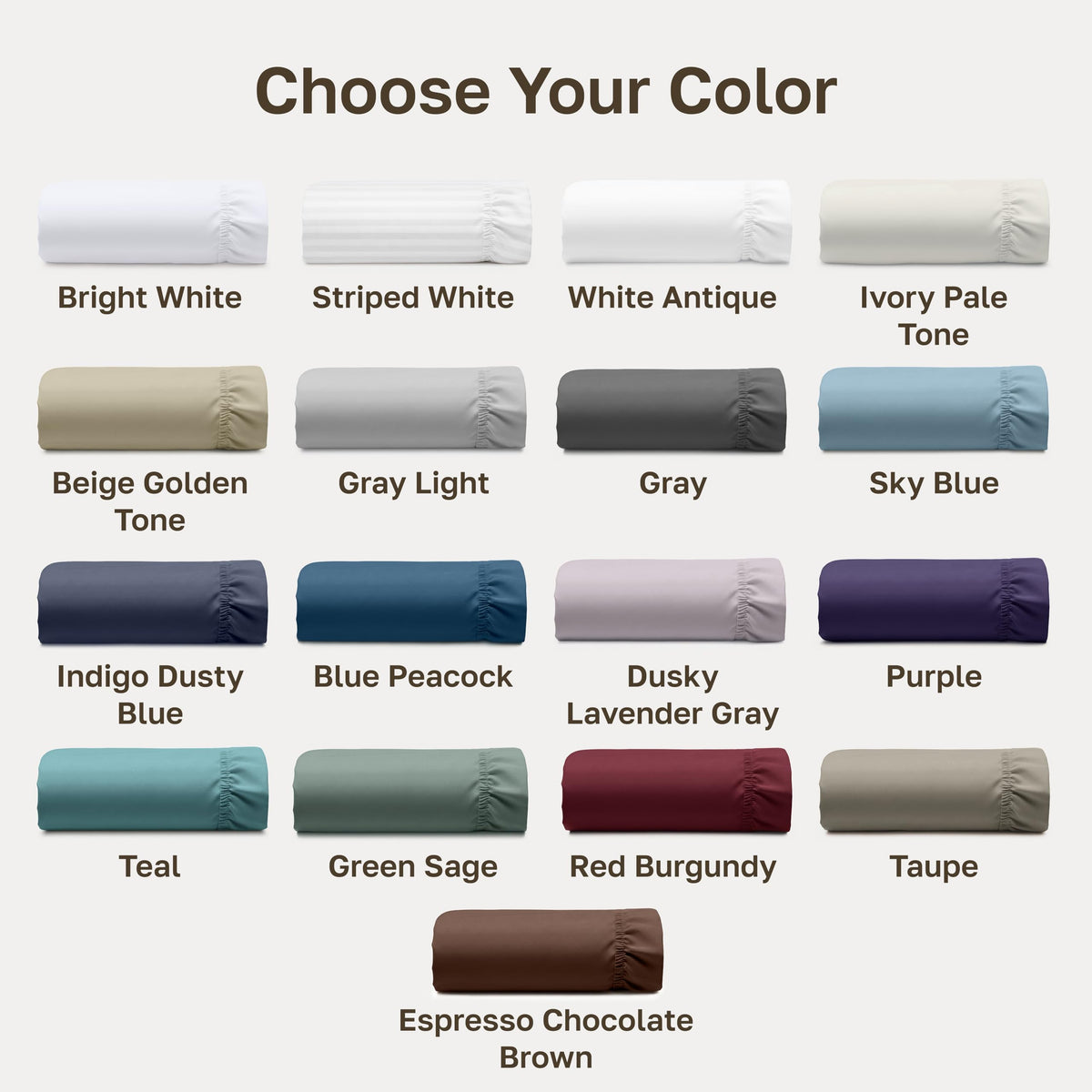 California Design Den light grey fitted sheet adds a cool modern touch