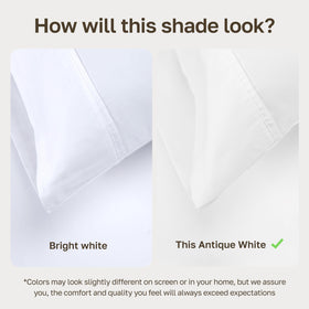 California Design Den machine-washable cotton sheets for easy care