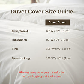 California Design Den premium 400 thread count cotton sateen delivers comfort and durability.