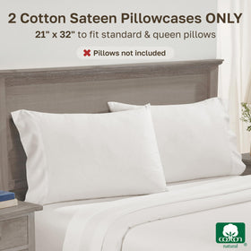 OEKO-TEX certified label on pillowcase ensuring safety and quality.