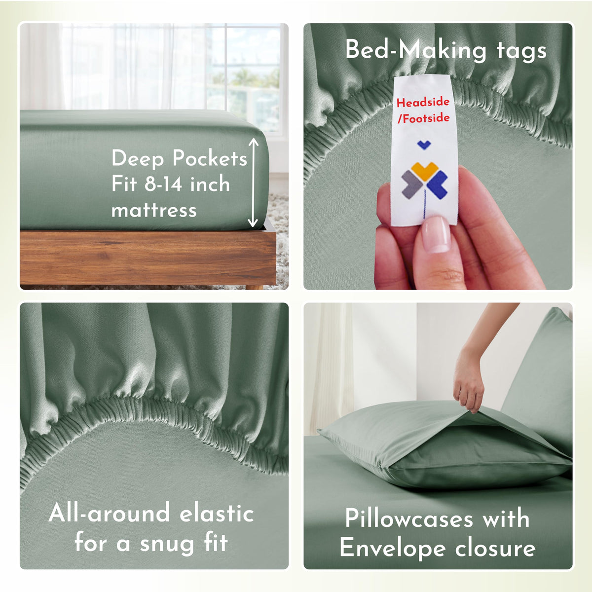 Eco-friendly packaging from California Design Den protects sheets sustainably