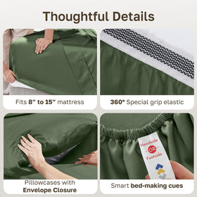 California Design Den percale close-up reveals matte, durable weave