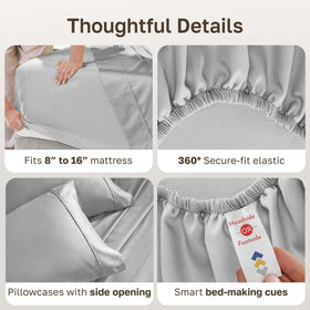 California Design Den pillowcases 21x30 standard size