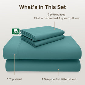 California Design Den pillowcases 21x32 with open-end design for easy use