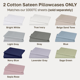 California Design Den pillowcases are easy to care for and machine washable