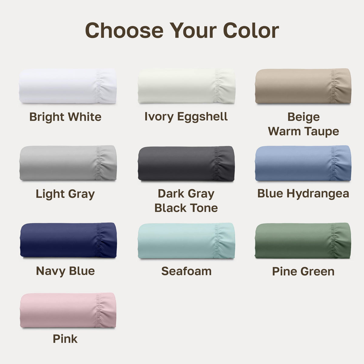 California Design Den fitted sheet works solo or with a top sheet or duvet.