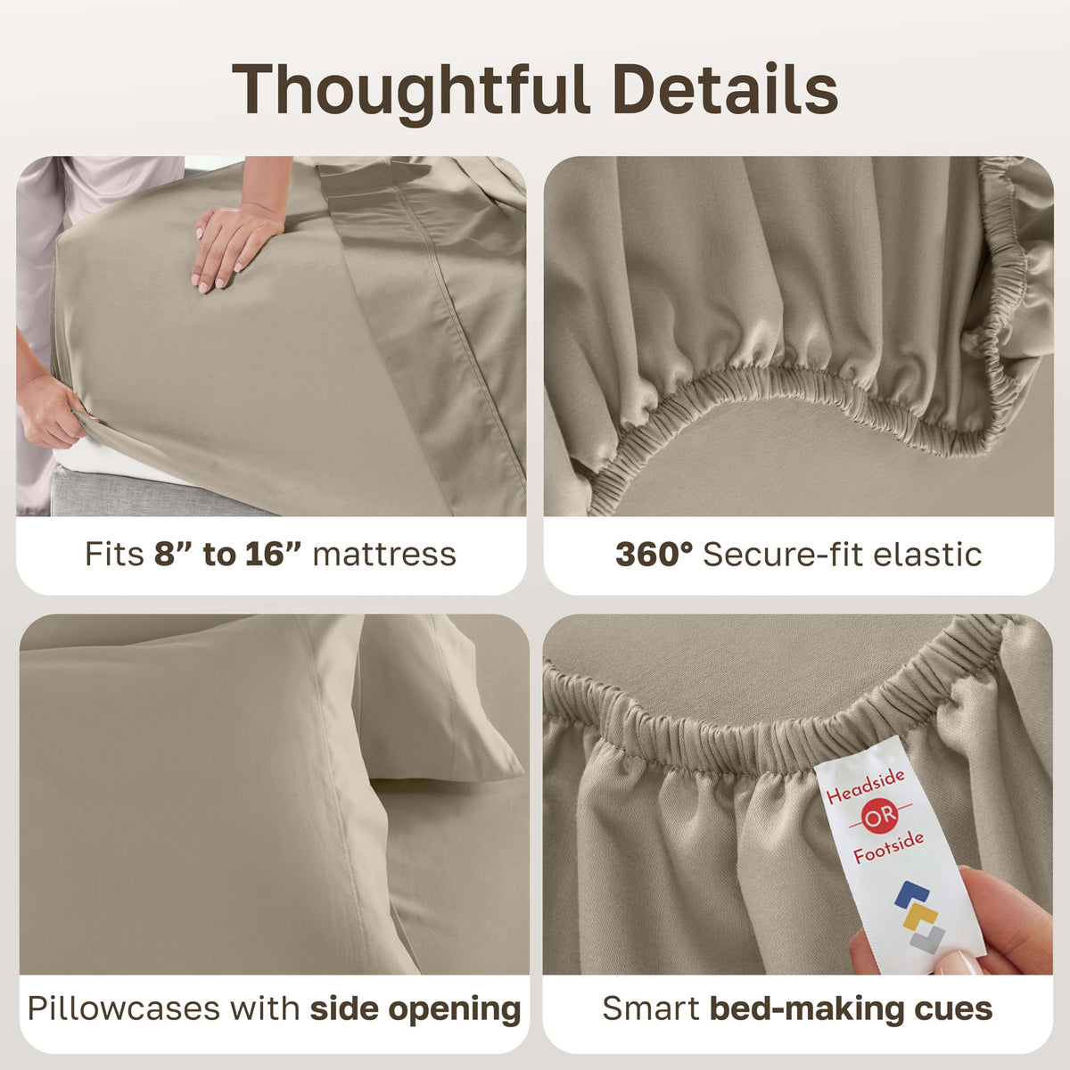 California Design Den stitching detail highlights durability and lasting quality