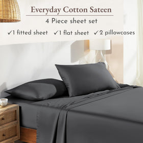 California Design Den sateen finish closeup shows subtle sheen and luxurious feel.