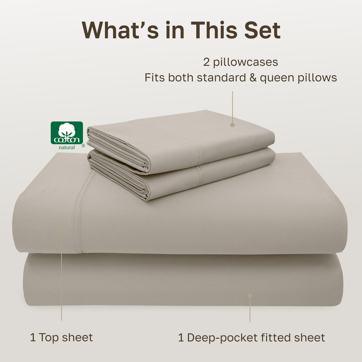 California Design Den sateen weave close-up highlighting soft breathable finish