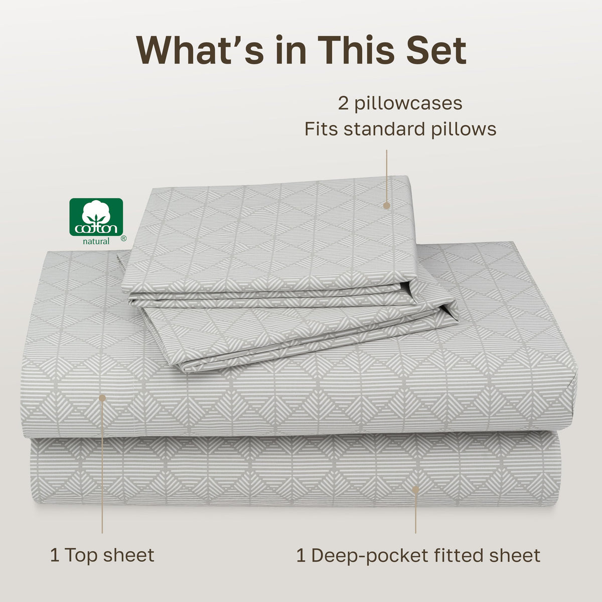 California Design Den sateen weave close-up showing silky sheen and breathable cotton