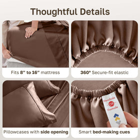 California Design Den silky-smooth cotton sateen delivers a luxurious, breathable hand.