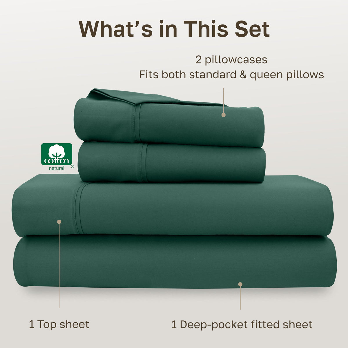 California Design Den sateen weave close-up reveals silky texture and gentle sheen