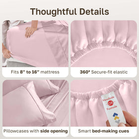 California Design Den 100% cotton sheets—lightweight, durable daily comfort for beds.