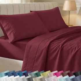 California Design Den soft sateen queen sheets offer silky comfort and breathability