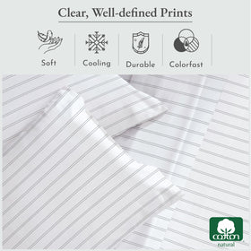 California Design Den sheets feel breathable and light for everyday comfort.