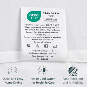 California Design Den sustainable packaging supports a no-plastic initiative.