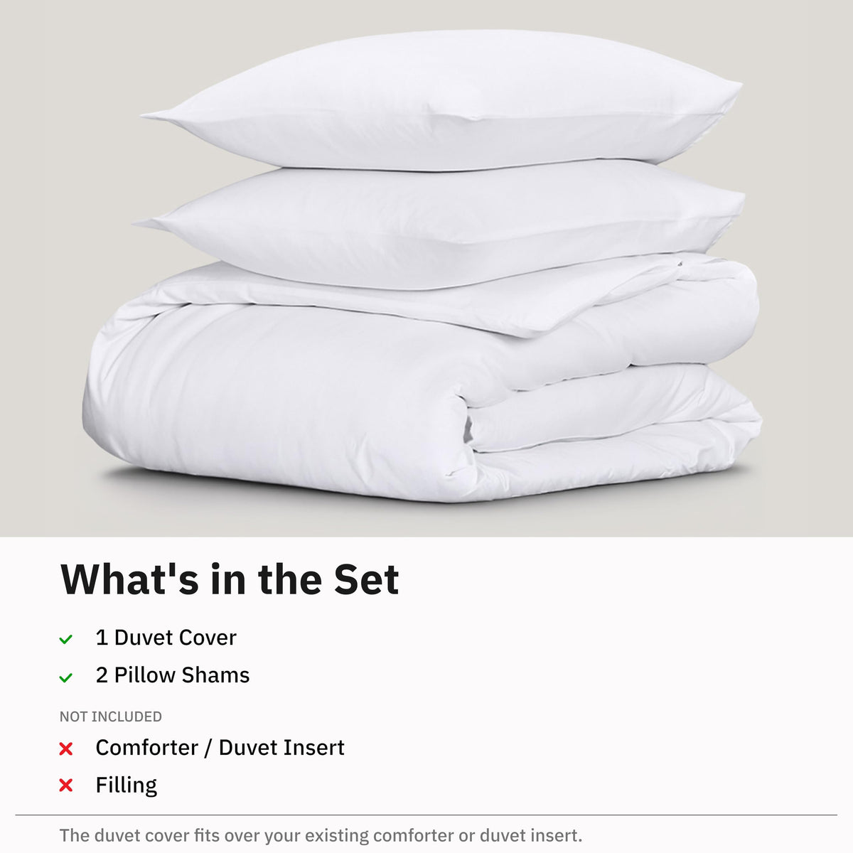 California Design Den duvet cover button closure image emphasizes easy, secure bed-making.
