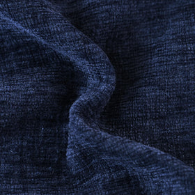 CaliTime chenille texture close-up shows soft, velvety feel for lounge areas.