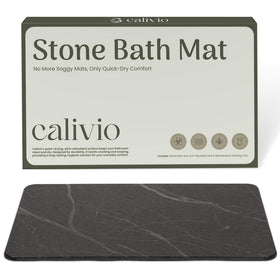 Calivio diatomite absorption close-up highlights instant drying performance.