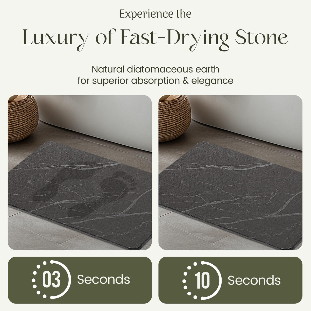 Calivio easy-clean surface allows quick wipe-down after use.