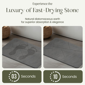Calivio no laundry mat easy wipe-clean maintenance