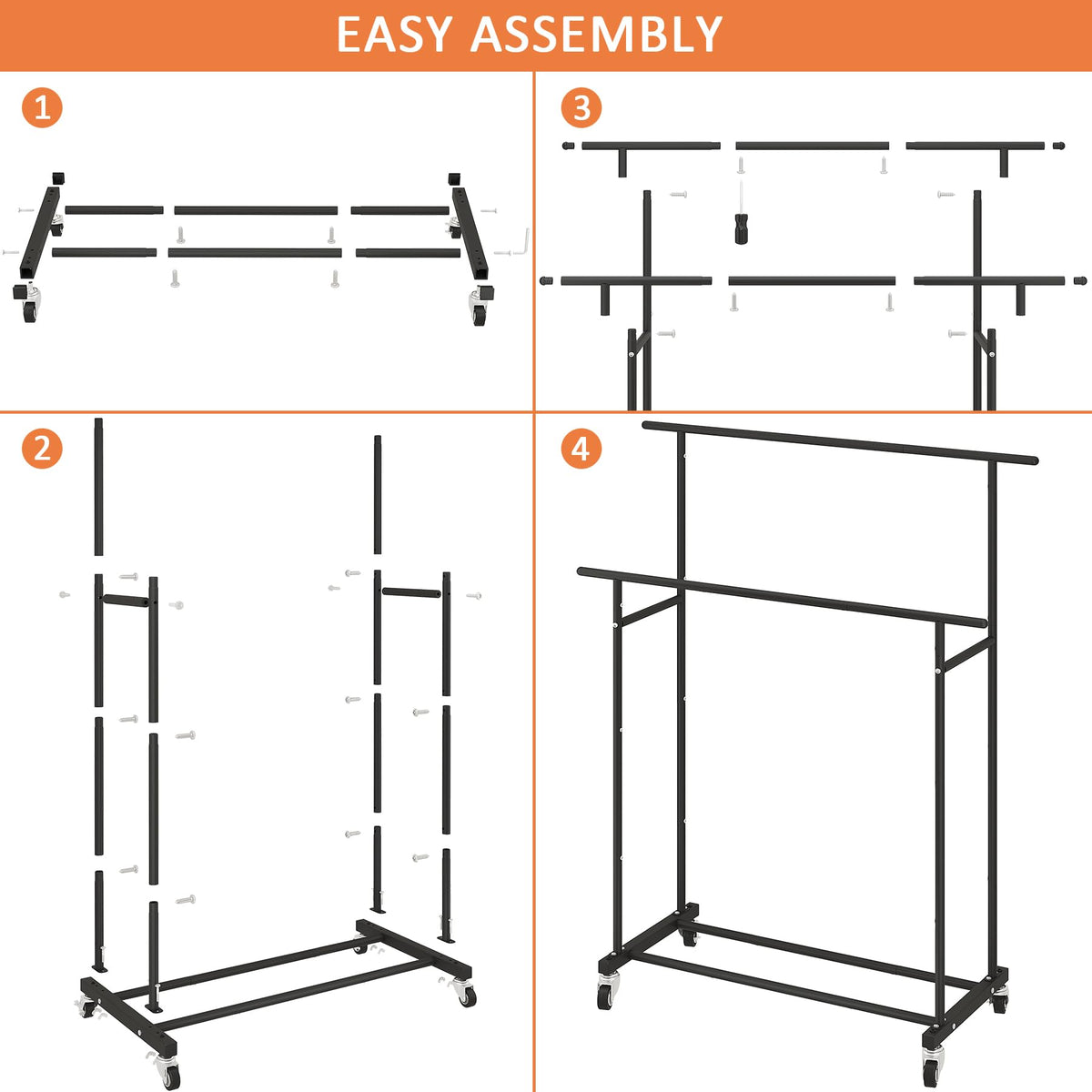 Calmootey rack storefront display highlights flexible commercial use.