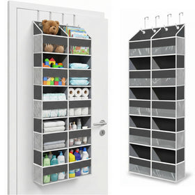 Camkey 10-pocket over-the-door organizer keeps clothing and accessories neatly within reach.