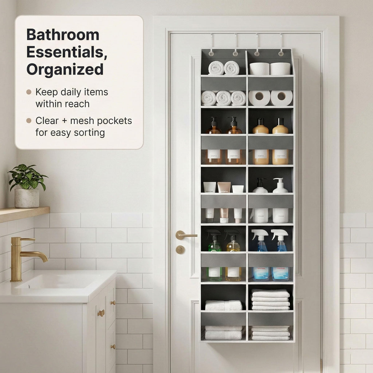 Camkey quick tool-free installation—no drilling required.