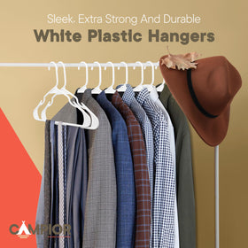 Campior closet organization enhances a clean, uniform look across your wardrobe.
