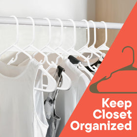 Campior slip-dress and camisole hanger keeps straps in place during daily dressing.
