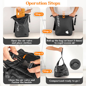 CANBOX laundry bag with built-in carry straps for easy hauling