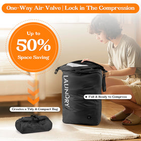 CANBOX odor-resistant laundry bag containing smells during travel or gym days