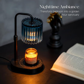 Candeldo Candle Warmer Lamp dimmable brightness allows tailored ambience.