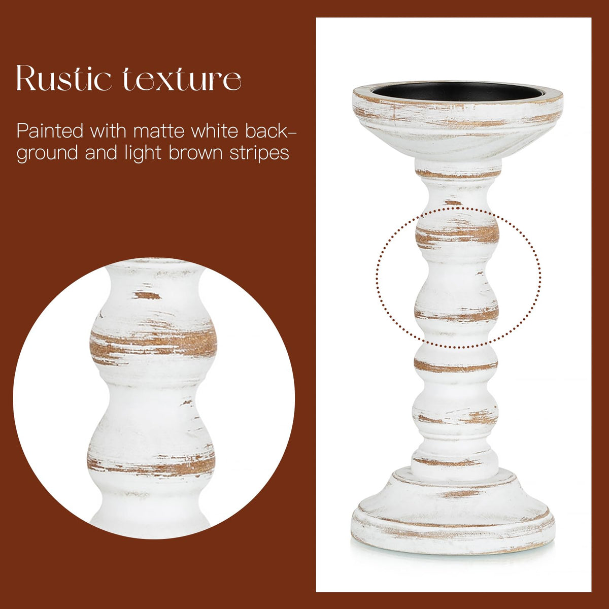 Candeldo dining table centerpiece setup demonstrates elegant height variation