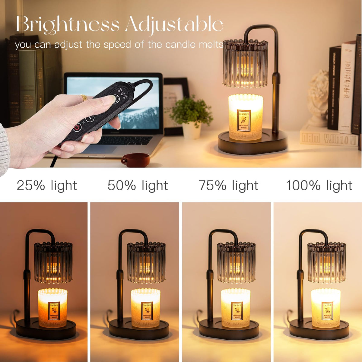 Candeldo no-fire no-smoke function ensures safety around kids and pets