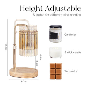 Candeldo candle warmer safely diffuses scent without open flame.